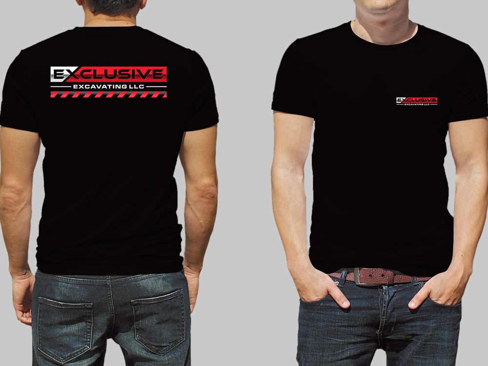 Exclusive Excavating LLC logo design by Gelotine