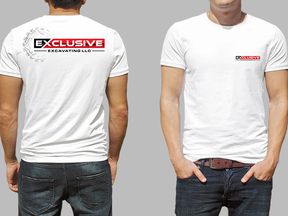 Exclusive Excavating LLC logo design by Gelotine