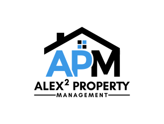 Alex² Property Management logo design by graphicstar