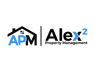 Alex² Property Management logo design by graphicstar