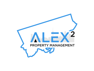 Alex² Property Management logo design by GassPoll