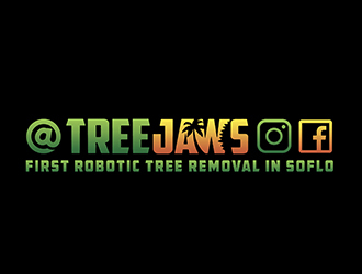 Tree jaws logo design by PrimalGraphics
