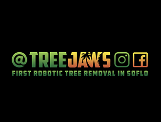 Tree jaws logo design by PrimalGraphics
