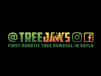 Tree jaws logo design by PrimalGraphics