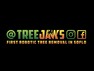 Tree jaws logo design by PrimalGraphics