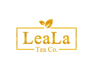 LeaLa Tea Co. logo design by gateout