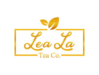 LeaLa Tea Co. logo design by gateout