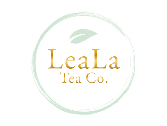 LeaLa Tea Co. logo design by ingepro