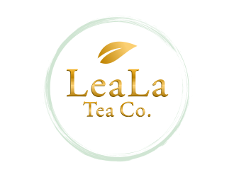 LeaLa Tea Co. logo design by ingepro