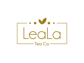LeaLa Tea Co. logo design by ingepro