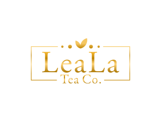 LeaLa Tea Co. logo design by ingepro