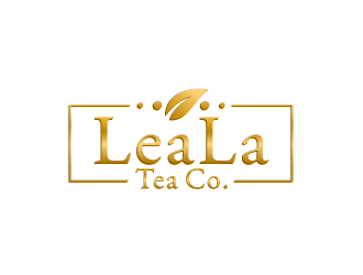 LeaLa Tea Co. logo design by ingepro