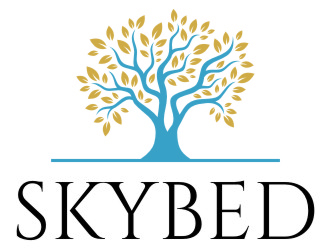 SKYBED logo design by jetzu