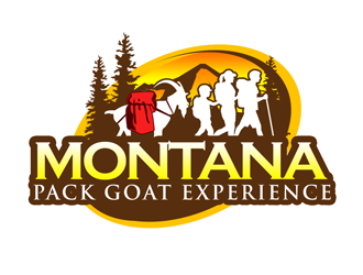 Montana Pack Goat Experience  logo design by kunejo