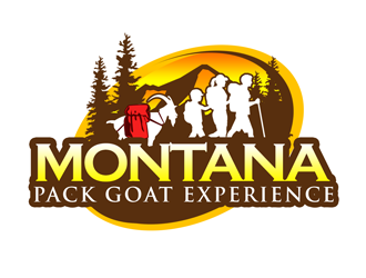 Montana Pack Goat Experience  logo design by kunejo