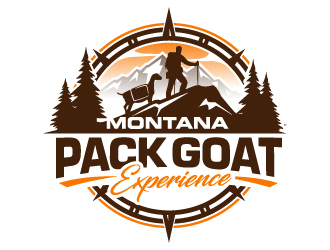 Montana Pack Goat Experience  logo design by jaize