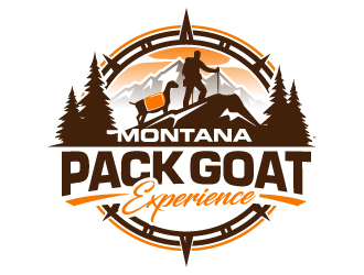 Montana Pack Goat Experience  logo design by jaize