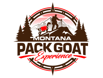Montana Pack Goat Experience  logo design by jaize