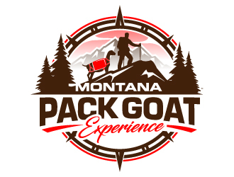 Montana Pack Goat Experience  logo design by jaize
