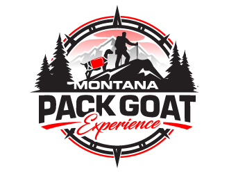 Montana Pack Goat Experience  logo design by jaize