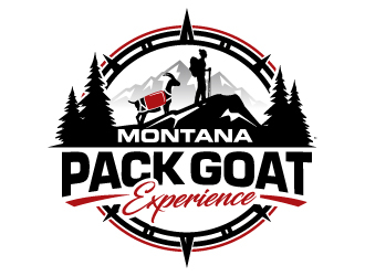 Montana Pack Goat Experience  logo design by jaize