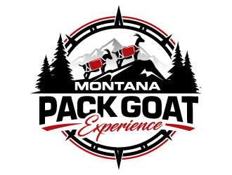 Montana Pack Goat Experience  logo design by jaize