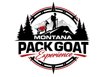 Montana Pack Goat Experience  logo design by jaize