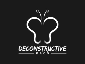 Deconstructive kaos logo design by falah 7097