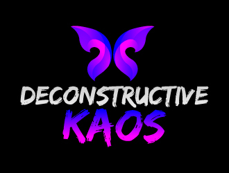 Deconstructive kaos logo design by jaize