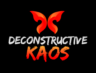 Deconstructive kaos logo design by jaize