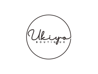 Ukiyo Boutique logo design by FirmanGibran