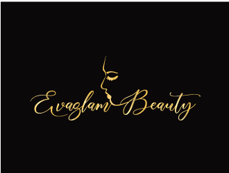EVAGLAM BEAUTY  logo design by webmall