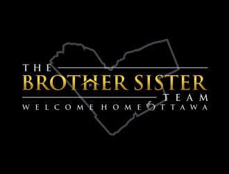 The Brother Sister Team logo design by GassPoll
