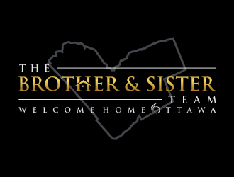 The Brother Sister Team logo design by GassPoll