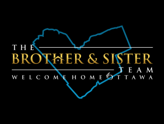 The Brother Sister Team logo design by GassPoll