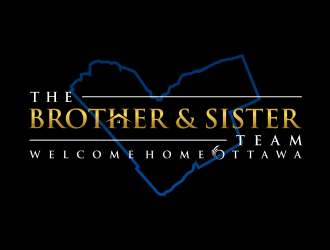 The Brother Sister Team logo design by GassPoll