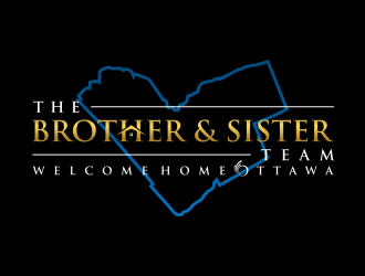 The Brother Sister Team logo design by GassPoll