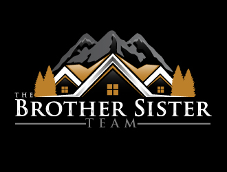 The Brother Sister Team logo design by AamirKhan