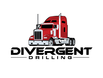 Divergent Drilling (Divergent Drilling Ltd.) logo design by AamirKhan