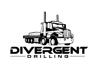 Divergent Drilling (Divergent Drilling Ltd.) logo design by AamirKhan