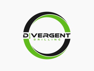 Divergent Drilling (Divergent Drilling Ltd.) logo design by falah 7097