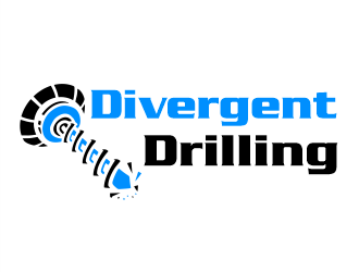 Divergent Drilling (Divergent Drilling Ltd.) logo design by Gwerth