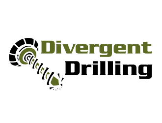 Divergent Drilling (Divergent Drilling Ltd.) logo design by Gwerth