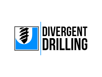 Divergent Drilling (Divergent Drilling Ltd.) logo design by Gwerth