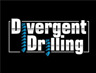Divergent Drilling (Divergent Drilling Ltd.) logo design by Suvendu