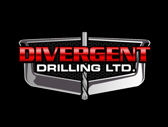 Divergent Drilling (Divergent Drilling Ltd.) logo design by kunejo