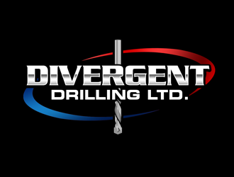 Divergent Drilling (Divergent Drilling Ltd.) logo design by kunejo