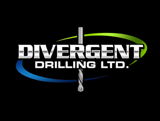 Divergent Drilling (Divergent Drilling Ltd.) logo design by kunejo