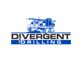 Divergent Drilling (Divergent Drilling Ltd.) logo design by bosbejo
