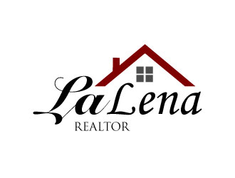 LaLena Realtor logo design by bayudesain88